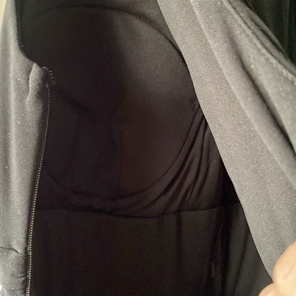 MELROSE bandage style cocktail dress. Black. Size 10. - Picture 8 of 10